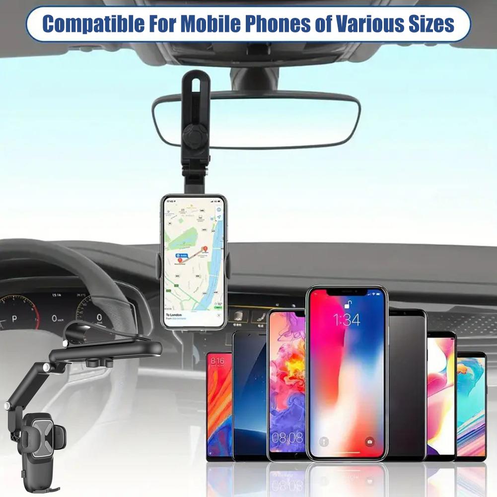 Car Sun Visor Phone Holder Mul - đánh giá và giá Car Accessories Tablet Holder