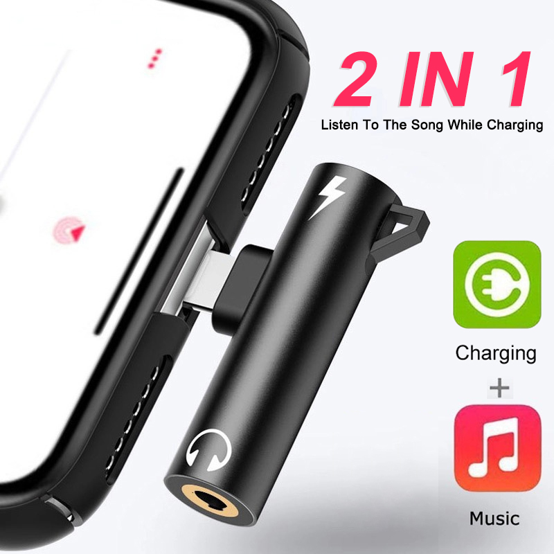 2 IN 1 Audio Charging Headphon - đánh giá và giá Wired Earphone Lightning