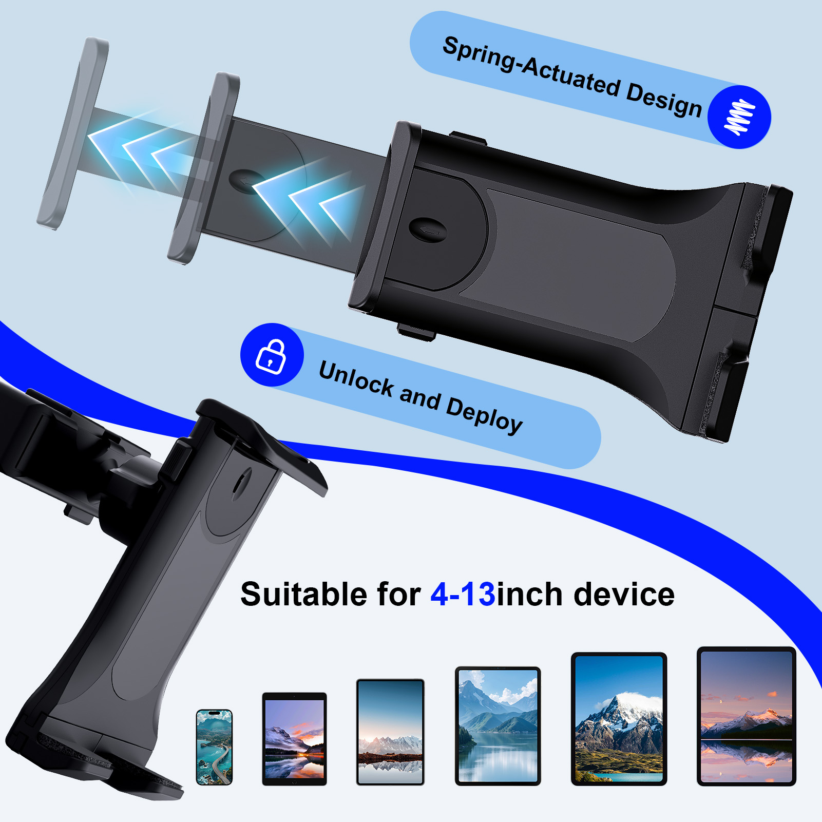 Universal Car Tablet Stand CD  - đánh giá và giá Xiaomi Tablet Accessories