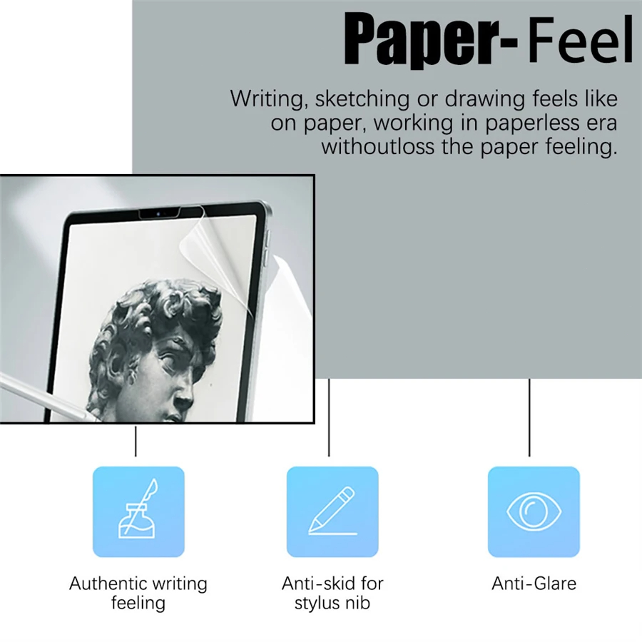 3Pcs Paper Feel Like Screen Pr - đánh giá và giá Samsung Tablet S10 Accessories