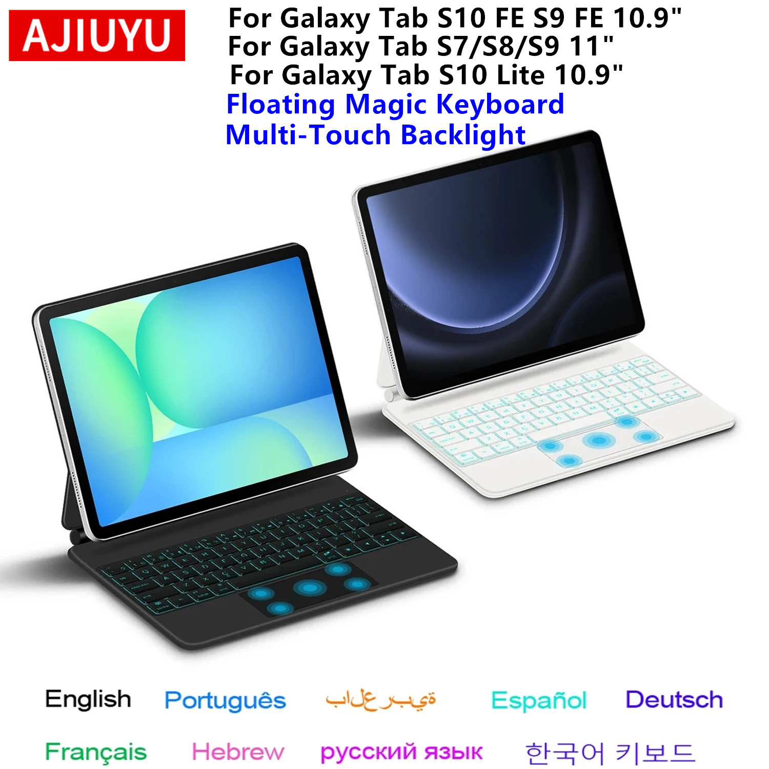 Magic Keyboard for Samsung Gal - đánh giá và giá Samsung Tablet S10 Accessories