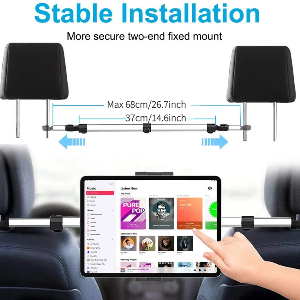 13'' Car Headrest Tablet Mount - đánh giá và giá Xiaomi Tablet Accessories